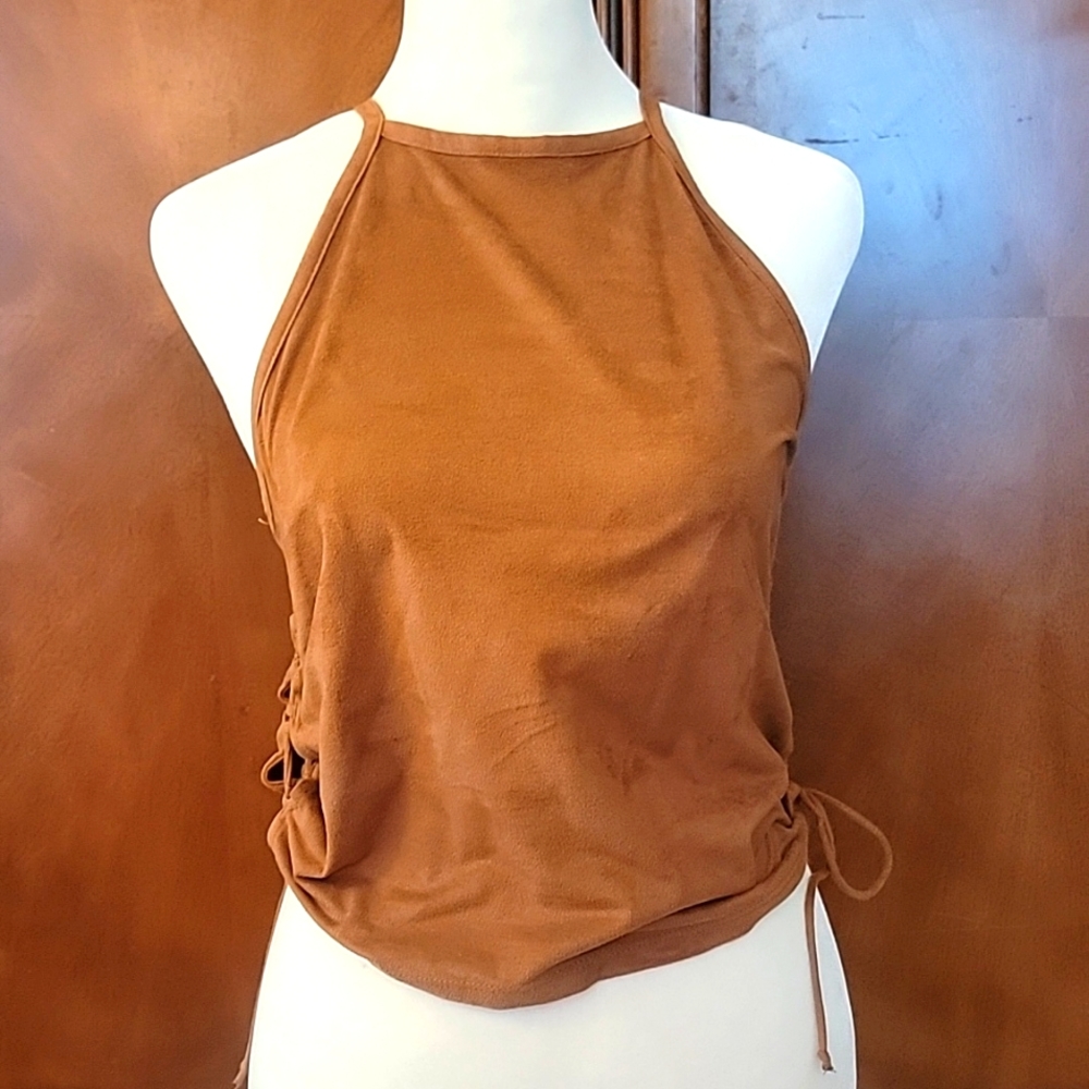 American Eagle Tank Top w/ Side Lacing. Medium, EUC